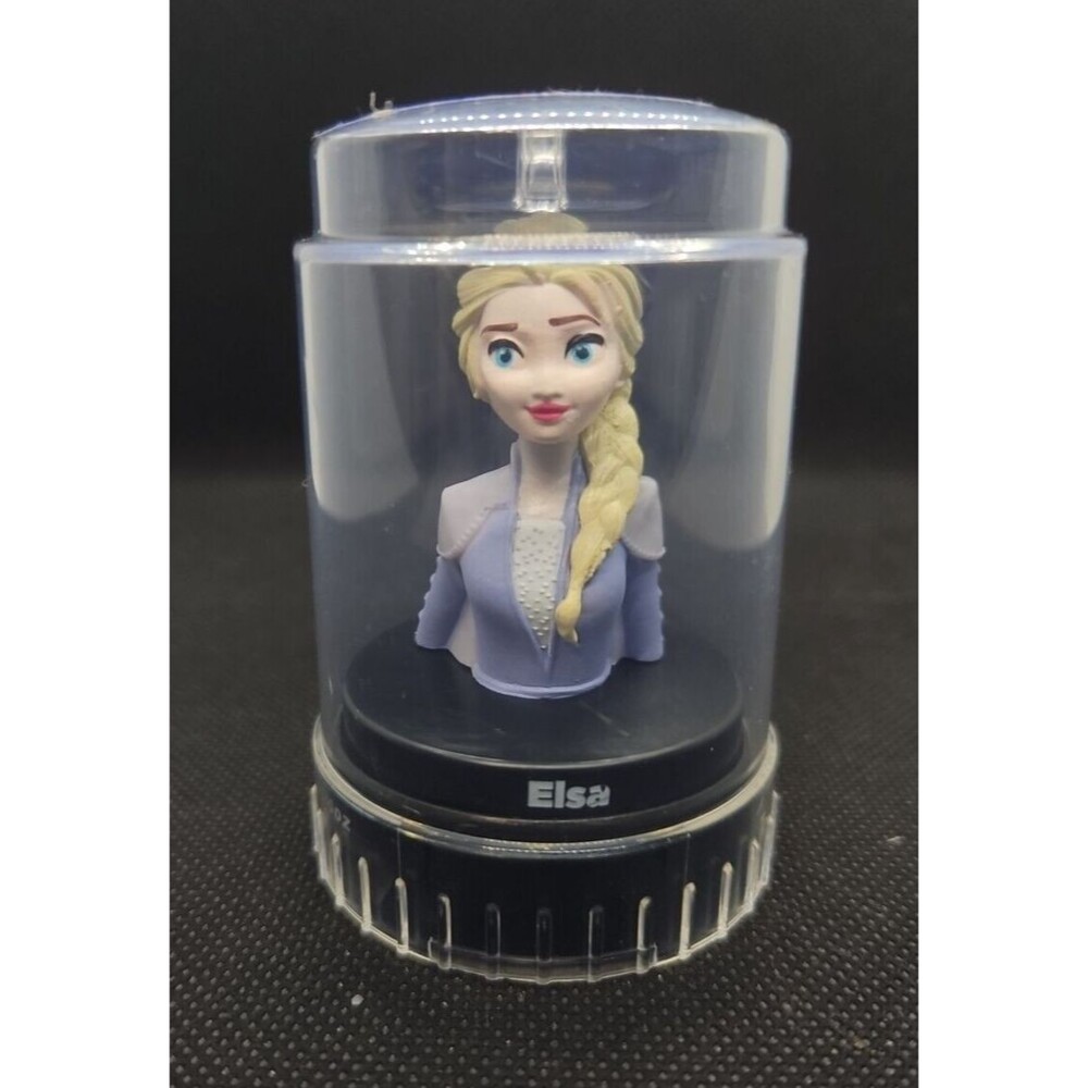 Podz Frozen Elsa Juice Bottle Topper Figurine Stackable Toy Action Figure Disney